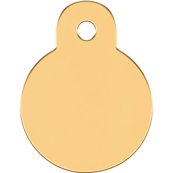 Small Circle Pet Tag