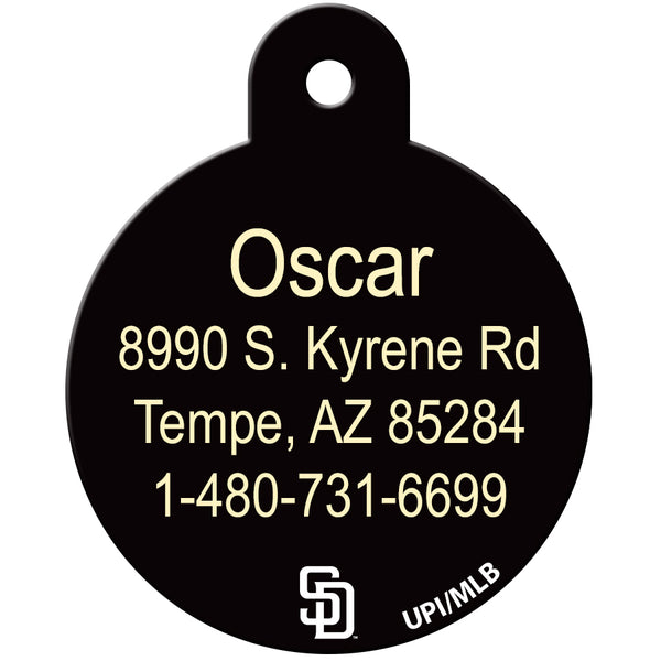 San Diego Padres Pet ID Tag for Dogs and Cats