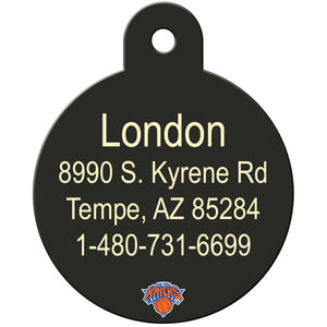 New York Knicks Pet ID Tag for Dogs and Cats