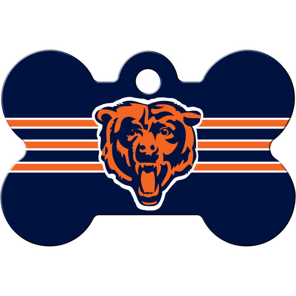 Chicago Bears Dog Tag, Medium Bone