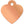 Rose Gold Heart Back