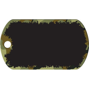 Green Camo Military Back