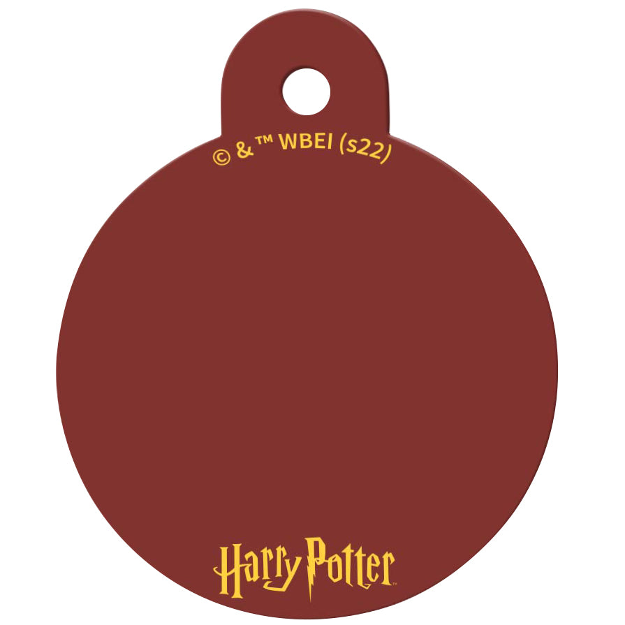 Large Circle Harry Potter Deathly Hallows, Pet ID Tag