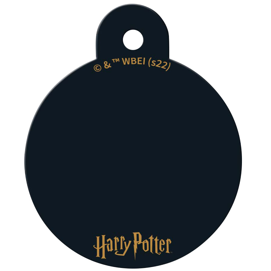 Large Circle Harry Potter Platform Nine and Three-Quarters, Pet ID Tag
