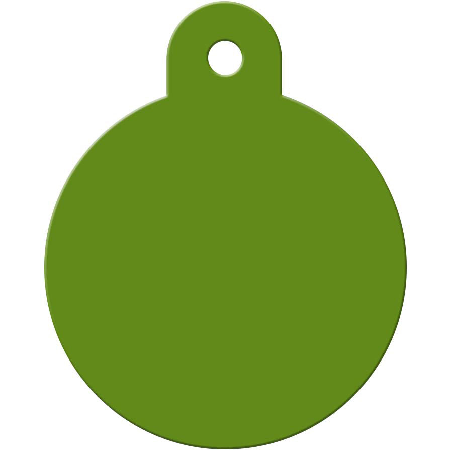 Avocado Pet ID Tag, Large Circle
