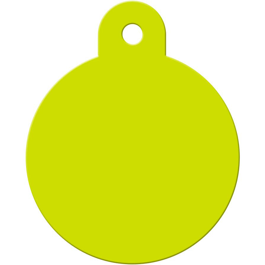 Hot Stuff Pet ID Tag, Large Circle – Quick-Tag