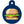Load image into Gallery viewer, Cheeseburger Pet ID Tag, Large Circle
