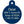 Cheeseburger Pet ID Tag, Large Circle