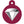 Diamond Pet ID Tag, Large Circle