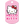 Hello Kitty Pet Tag Pink Military Tag