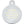 Large Circle Bow & Heart Design Pet Tag