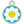 Large Circle Daisy Pet Tag