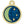 Large Circle Glow in the Dark, Glitter Pet Tag