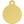 Large Circle Glow in the Dark, Glitter Pet Tag