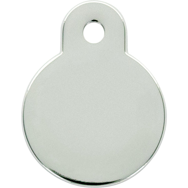 Small Circle Strawberry Picnique Pet Tag