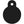 Small Circle Smiley Face Pet Tag