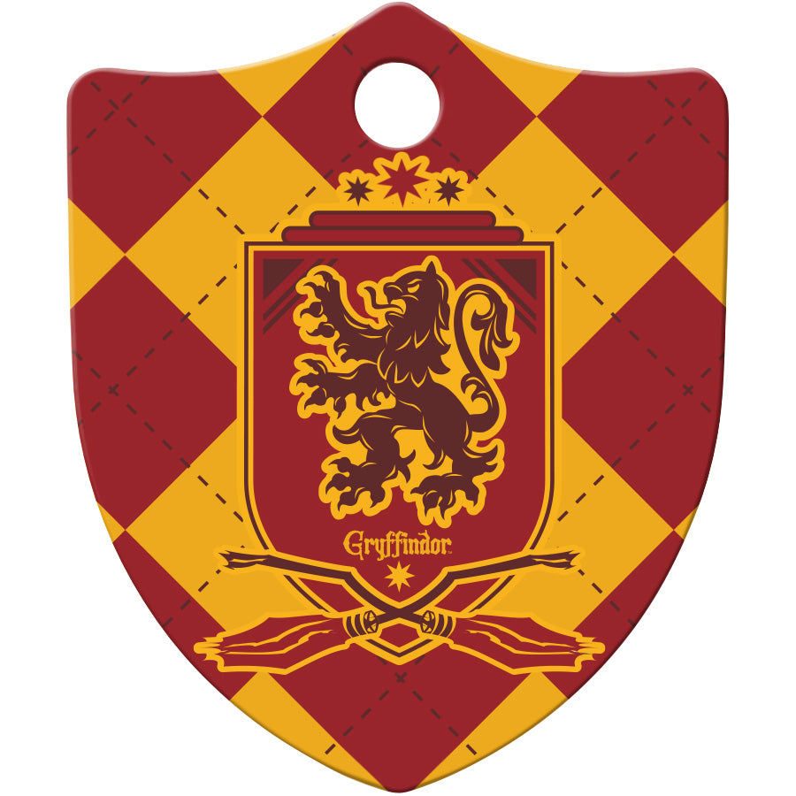 Large Shield Harry Potter Gryffindor Crest, Pet ID Tag