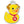 Rubber Duck Pet Tag, Puppy