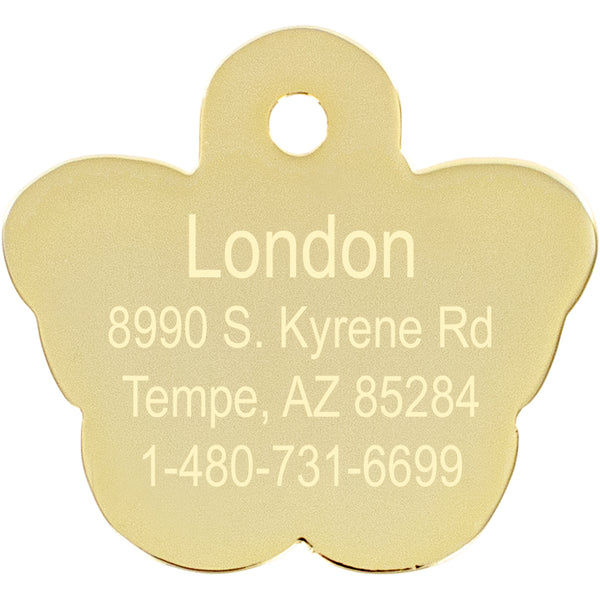 Butterfly Pet Tag
