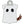 Little Boo Buddy Pet ID Tag