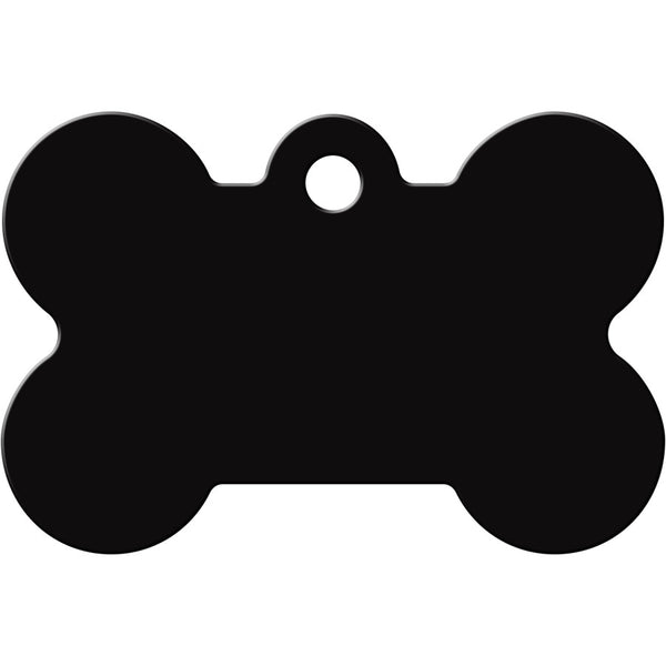 Bone Tag Black Back