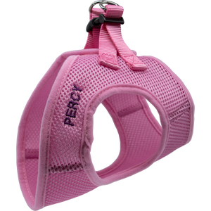 Personalized Mesh Pet Harness Pink