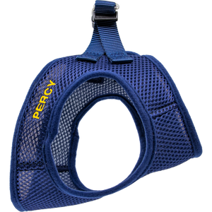 Personalized Mesh Pet Harness Navy Blue