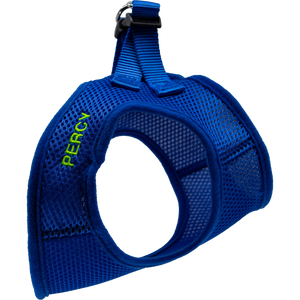 Personalized Mesh Pet Harness Royal Blue