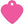 Load image into Gallery viewer, Small Pink Heart Back
