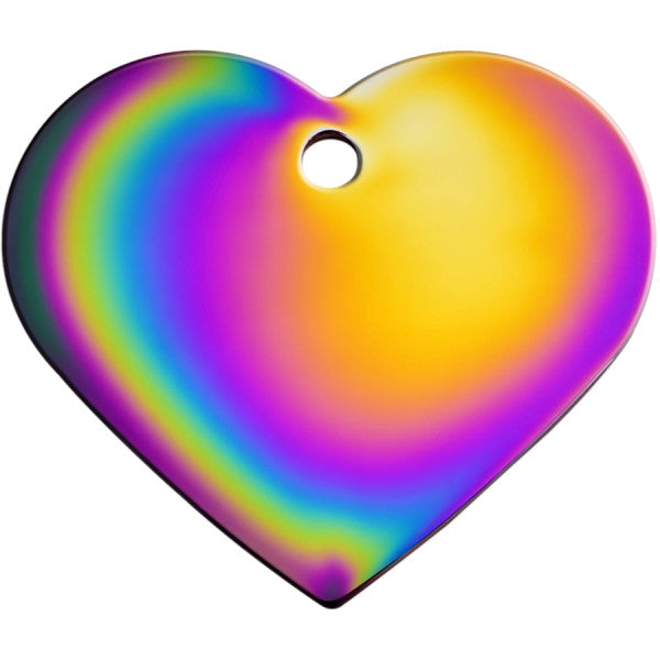 Rainbow Heart Back