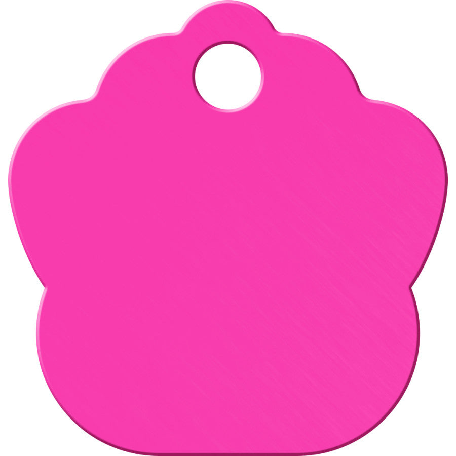 Paw Shape Pet ID Tag, Small