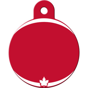 Canadian Flag Circle Back
