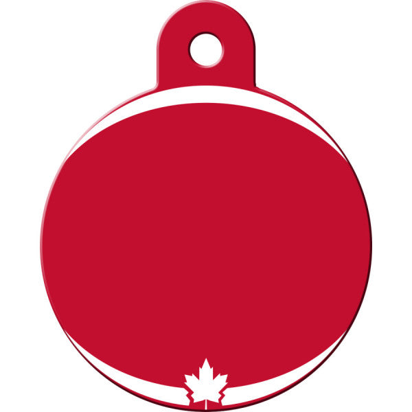 Canadian Flag Circle Back