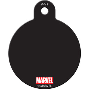 MARVEL Black Panther Seal Pet ID Tag, Large Circle