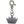 Crown, Antique Silver Tag Charm