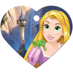 Rapunzel Large Heart Disney Princess Pet ID Tag - Tangled