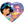 Jasmine Large Heart Disney Princess Pet ID Tag - Aladdin
