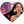 Load image into Gallery viewer, Pocahontas Large Heart Disney Princess Pet ID Tag - Pocahontas
