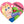 Miss Piggy & Kermit the Frog Large Heart Disney Pet ID Tag - Muppets