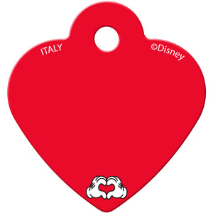 Minnie Mouse Dots Heart Back