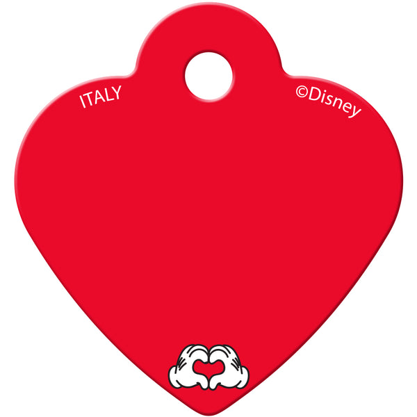 Minnie Mouse Dots Heart Back