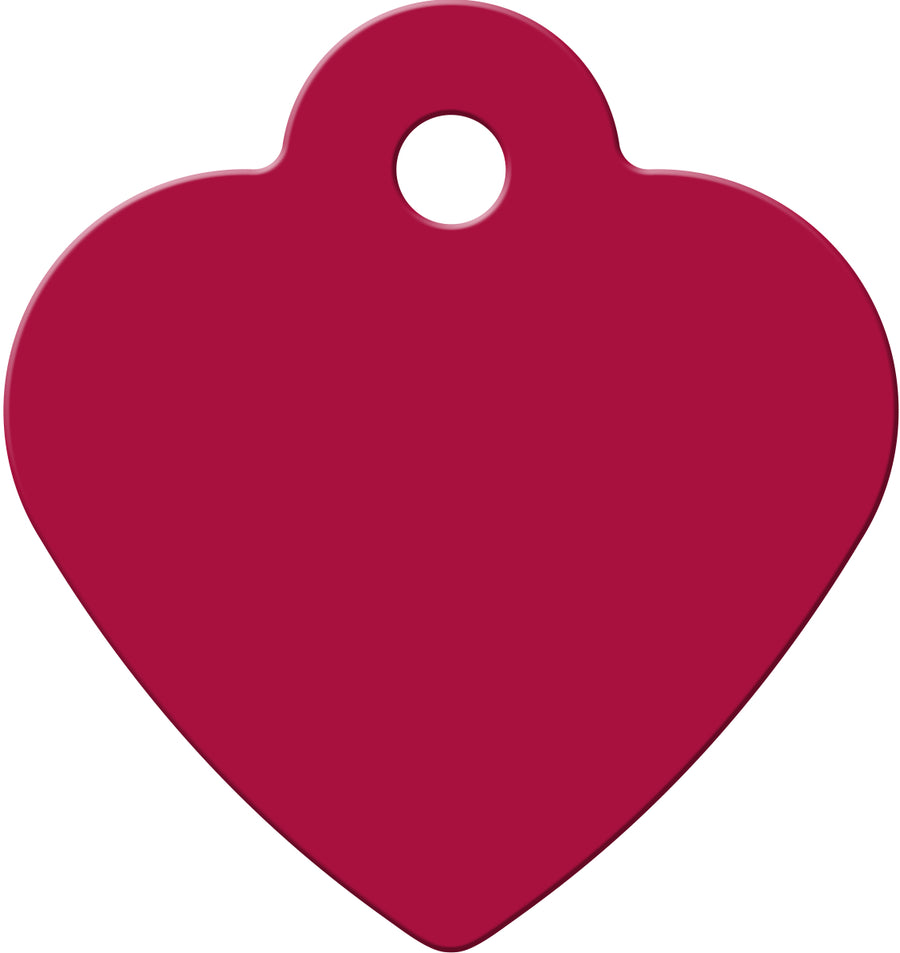 Sweetheart "Escape Artist" Pet ID Tag, Small Heart