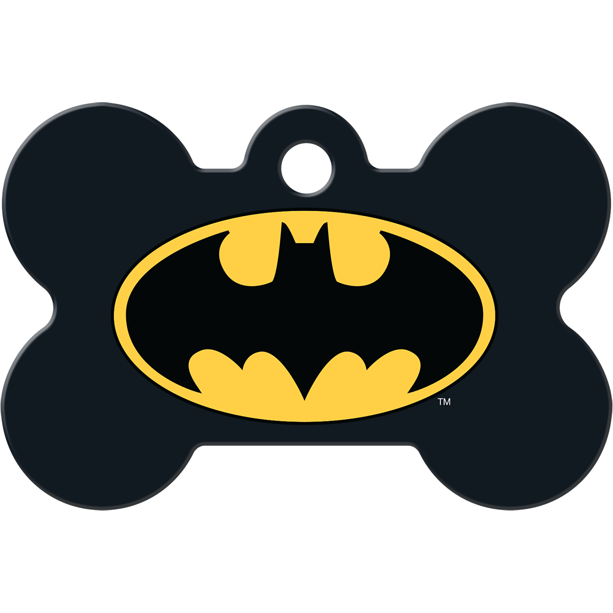 Batman dog deals id tag
