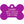 Load image into Gallery viewer, Dogs rule Pet ID Tag, Medium Magenta Bone
