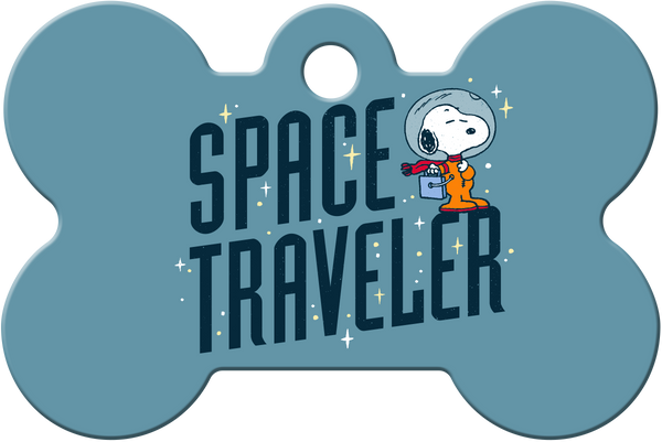 Peanuts Space Traveler, Medium Medium Pet ID Tag