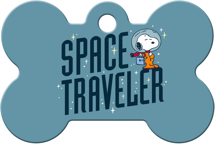 Peanuts Space Traveler, Medium Medium Pet ID Tag
