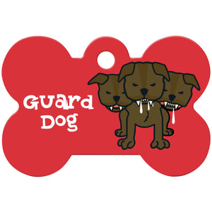Medium Bone Harry Potter Guard Dog, Pet ID Tag
