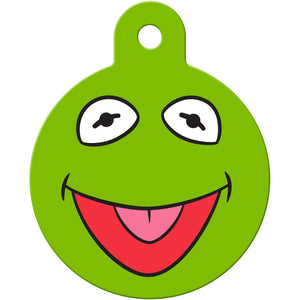 Kermit the Frog Large Circle Disney Pet ID Tag - Muppets