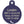 Cinderella Large Circle Disney Princess Pet ID Tag - Cinderella