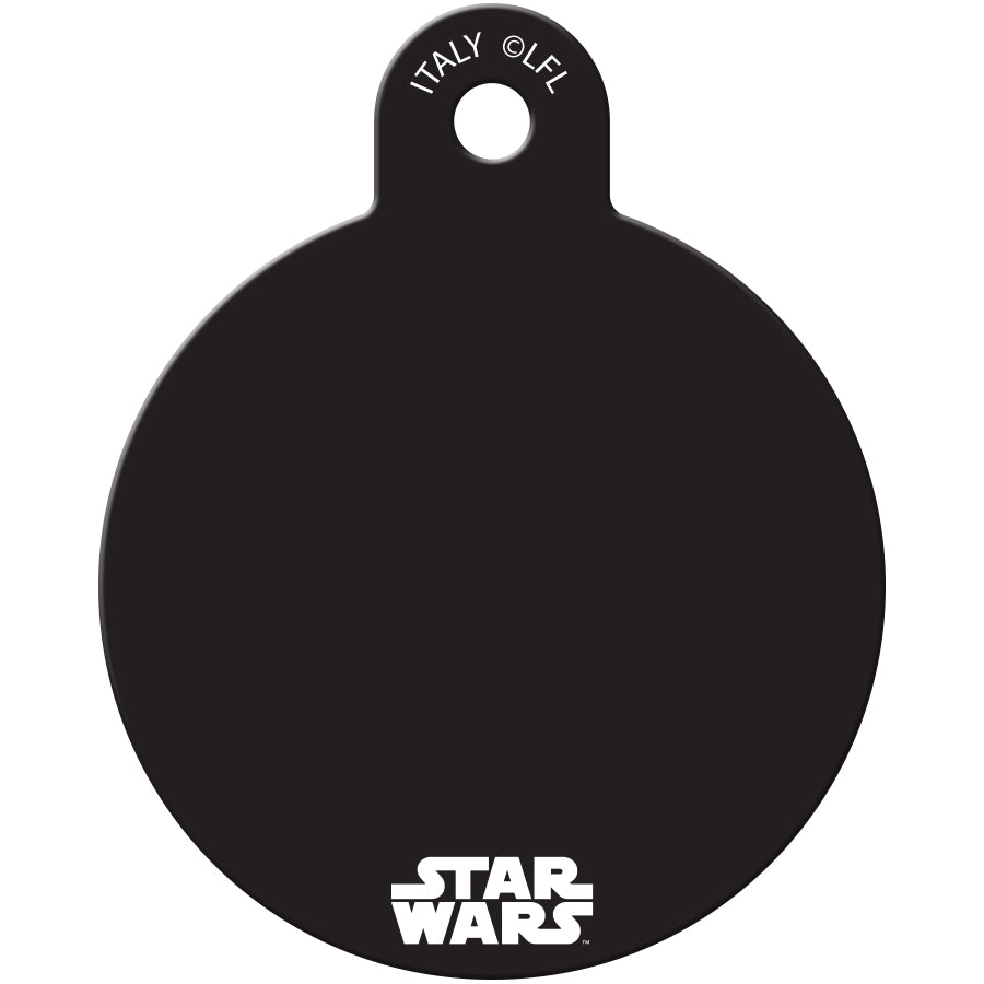 Darth Vader & Stormtrooper Large Circle Star Wars Pet ID Tag
